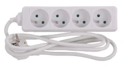 Rallonges Et Adaptateurs-Euro Tools Bloc multi-prises avec corde 1,5 m blanc 4 x 16 A