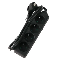 Câbles | Rallonges Et Adaptateurs-Euro Tools Bloc multi-prises avec corde 1,5 m noir 4 x 16 A