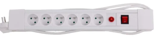 Rallonges Et Adaptateurs-Euro Tools Bloc prises avec interrupteur 1,5 m 6 x 16 A