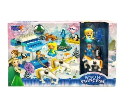 Jeux De Construction | Personnages Télévisés-DDD Toys Blocs Elsa son & lumière