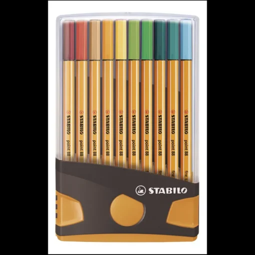 Marqueurs-Stabilo Boite de 20 feutres fins