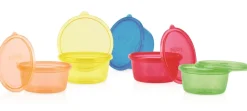 Ustensiles De Repas-Nuby Bol avec couvercle - 6 pièces