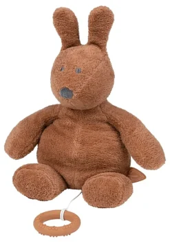 Peluches Et Câlins-Nattou Bonnie musical rouille
