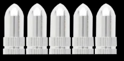 Accessoires Voiture-Race Sport Bouchon valve argent