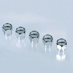 Accessoires Voiture-WRC 5 bouchons de valve aluminium