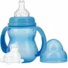 Ustensiles De Repas-Nuby Bouteille d'apprentissage 240ml bleu