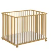 Parcs Pour Bébé-Dibaby box pliable naturel