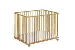 Parcs Pour Bébé-Dibaby box pliable naturel