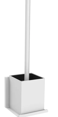 Accessoires De Toilette-Allibert Brosse pour wc blanc mat