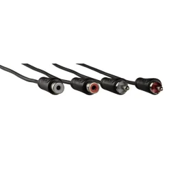 Audio-Hama Cable d'extension audio 2 cinch - 2 cinch 3 m 1 star