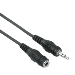 Audio-Hama Cable extension 3,5 mm stereo 2,5 mm