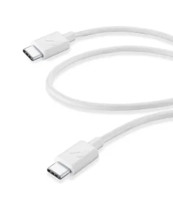 Accessoires Smartphone-Cellular Line Cable Usb-C To Usb-C (60Cm) Wh
