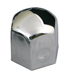Accessoires Voiture-Euro Shop Cache Ecrous en Acier Chromè x20 19mm