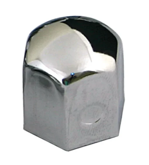 Accessoires Voiture-Euro Shop Cache Ecrous en Acier Chromè x20 19mm