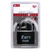 Serrures-Euro Tools Cadebas 50 mm noir + 2 clés