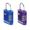 Serrures-Masterlock Cadenas 30 mm 3 mm diamètre 3 chiffres