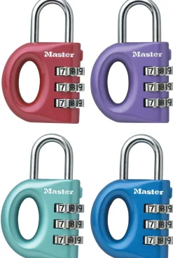 Serrures-Masterlock Cadenas 32 mm avec code de 3 chiffres