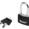 Serrures-Masterlock Cadenas 40 mm diamètre 6 mm 4 pins noir