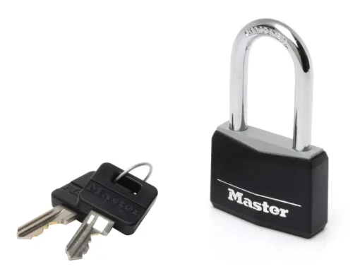 Serrures-Masterlock Cadenas 40 mm diamètre 6 mm 4 pins noir