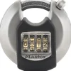 Serrures-Masterlock Cadenas 70 mm diamètre 10 mm 4 digits reset