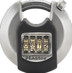 Serrures-Masterlock Cadenas 70 mm diamètre 10 mm 4 digits reset