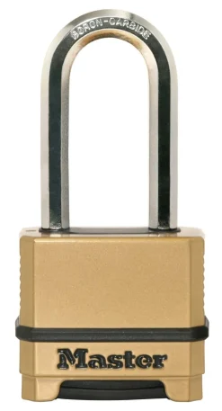 Serrures-Masterlock Cadenas 50 mm diamètre 9 mm 4 digits reset