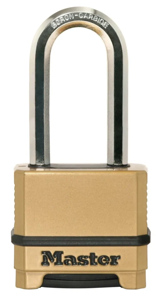Serrures-Masterlock Cadenas 50 mm diamètre 9 mm 4 digits reset