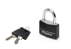 Serrures-Masterlock Cadenas 40 mm diamètre 6 mm 4 pins noir