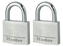 Serrures-Masterlock Cadenas 40 mm diamètre 6 mm 4 pins