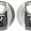 Serrures-Masterlock Cadenas discus 70 mm diamètre 10 mm