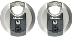 Serrures-Masterlock Cadenas discus 70 mm diamètre 10 mm