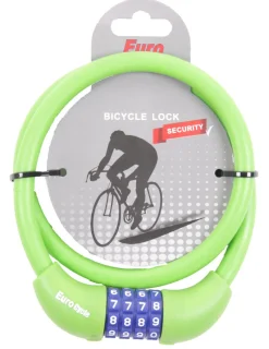 Accessoires Vélo-Euro Cycle Cadenas silicone vert 12 x 800 mm