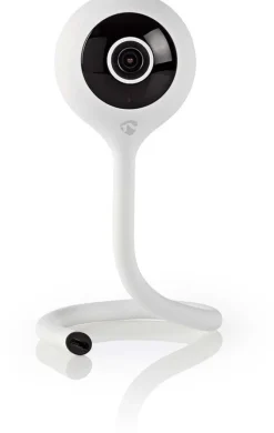 Surveillance Par Caméra-Nedis Caméra de sécurité WiFi Smart IP Camera | Climate sensor | HD 720p