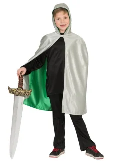 Déguisements Enfants-Euro Shop Cape 2en1 Chevalier ou Dragon