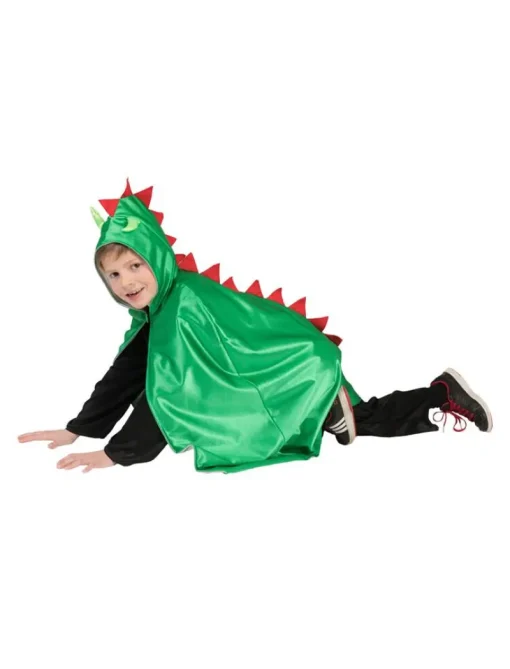 Déguisements Enfants-Euro Shop Cape 2en1 Chevalier ou Dragon