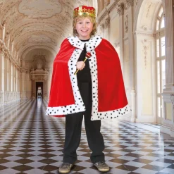Déguisements Enfants-Euro Shop Cape Manteau Roi Arthur - Taille 116
