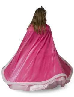 Déguisements Enfants-Euro Shop Cape Rose Reine - Taille unique