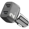 Accessoires Smartphone-Cellular Line Car Charg Multip 2 Usb 18W Bl