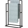 Porte-serviettes-Sealskin Carré porte-serviettes à poser - noir