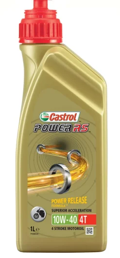 Maintenance Technique Voiture-Euro Shop Castrol 4T 10w40 Power RS 1 l