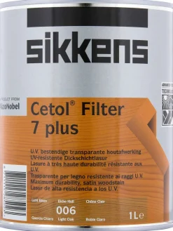Lasure, Huile & Vernis | Teintures, Huile Et Vernis-Sikkens Cetol filtre 7 plus nr 6 1 L