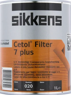 Lasure, Huile & Vernis | Teintures, Huile Et Vernis-Sikkens Cetol filtre 7 plus nr 20 1 L