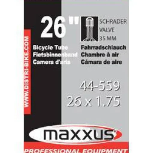 Accessoires Vélo-Maxxus Chambre à air 26 x 1,75 A/V 35 mm