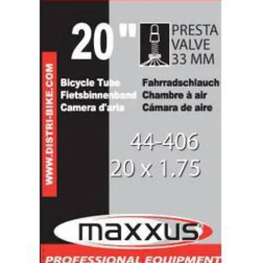 Accessoires Vélo-Maxxus Chambre à air 20 x 1,75 F/V 33 mm