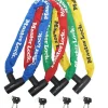 Accessoires Vélo-Masterlock Chaîne vélo acier avec serrure