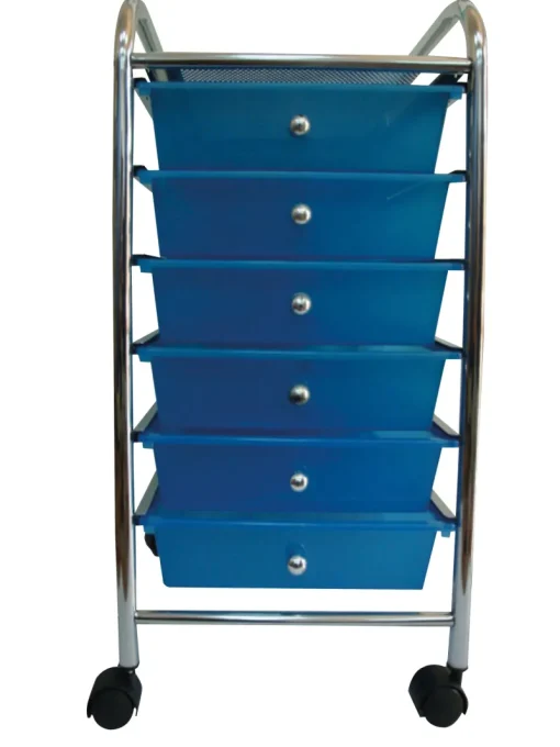Chariots De Rangement | Établis Et Systèmes De Rangement-DDD Chariot avec 6 tiroirs 33 x 39 x 65 cm