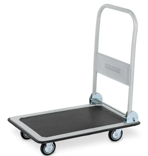 Chariot À Plateau-Kreator Chariot magasin pliant 150 kg