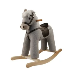 Jouets À Bascule-DDD Cheval à bascule gris avec son - àpd 3 ans
