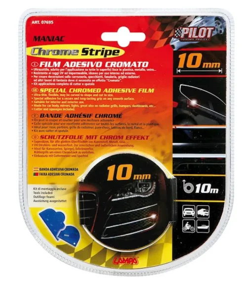Accessoires-Euro Shop Chrome Maniac 10mm 10m
