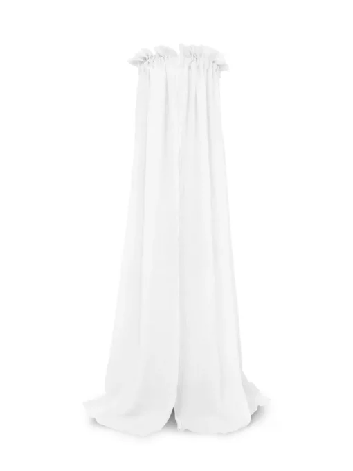 Linge De Lit-Jollein Ciel de Lit Blanc Vintage 155 cm